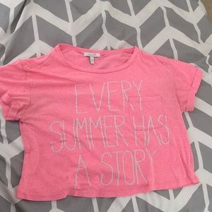 💕 Delia*s cropped “Every summer has a Story” too.